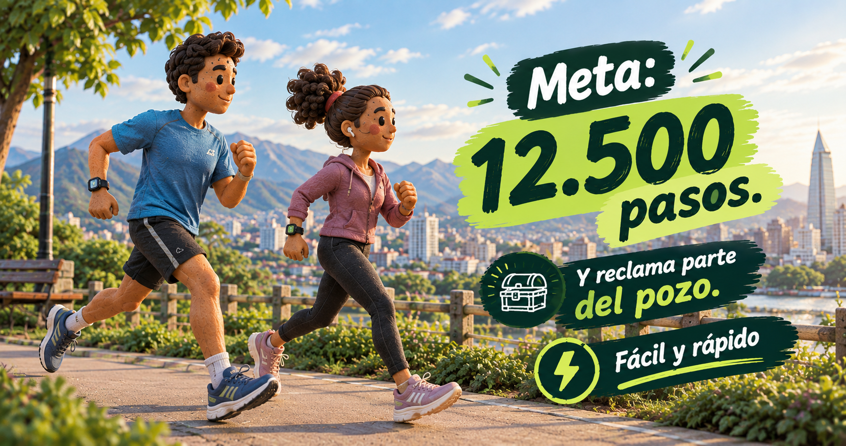 12.500 steps🚶in 1 day? Could you?😬